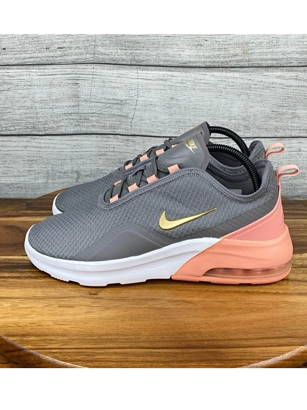 NEW Nike Air Max Motion 2 Grey Pink Rose Shoes CU4925-001 Women’s Size 9.5